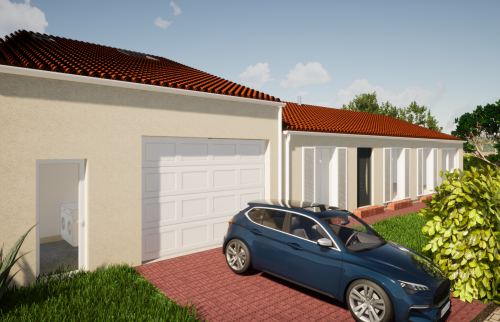 Surélévation de 25 m² et rénovation au Pallet