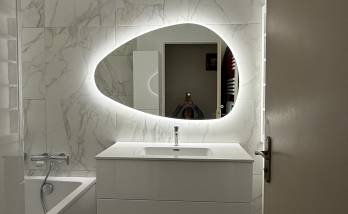 Rénovation complète de salle à bain à Antony 