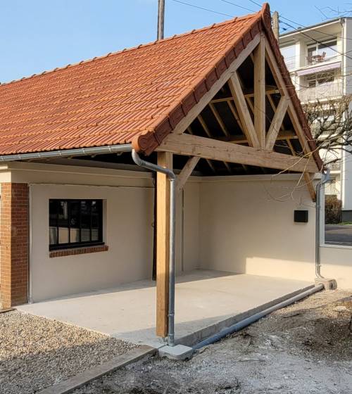 Garage et carport rénovés