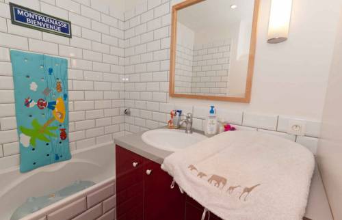 salle de bain métro de Paris