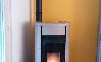 Poêle à granules en ventouse