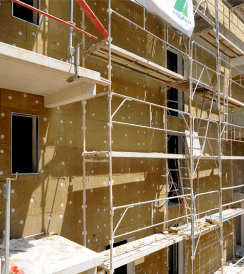 Isolation des murs extérieurs d’une maison