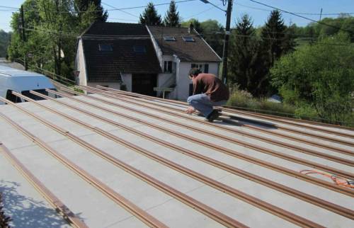 installation des lames de composite - Aix-les-Bains (73)  