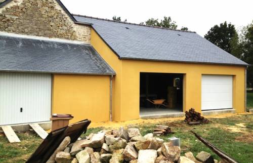 Extension entre 2 maisons à Huisseau-sur-Cosson (41)