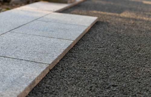 Terrasse en construction à Saint Pair sur mer