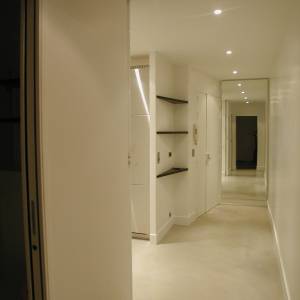 Rénovation d'un appartement - entrée