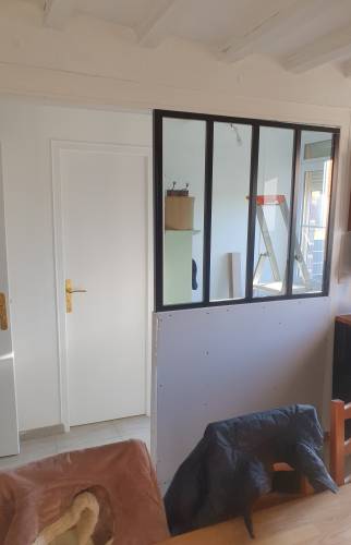 Verrière atelier entrée 