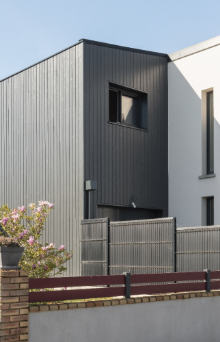 Surélévation d'une maison ossature bois à Nantes