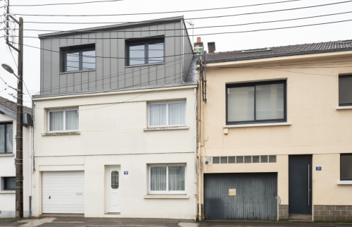 Création d'une lucarne au sud de Nantes