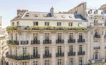 Rénovation d'une façade d'immeuble à Boulogne