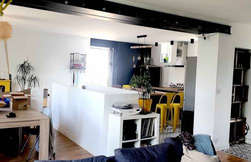 Rénovation d'une maison de 100 m2 à Saint-Malo