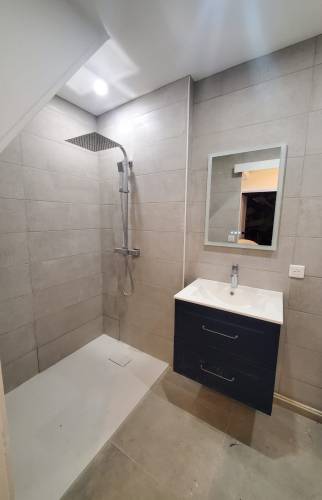 salle de bain rénovée