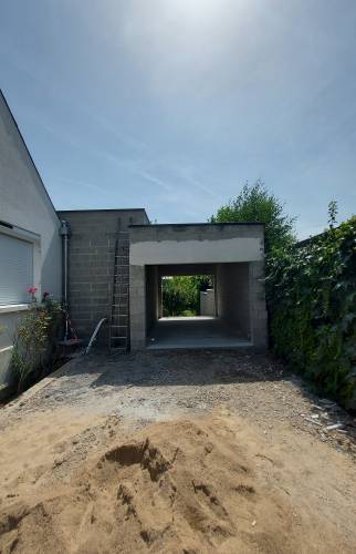 Reconstruction du garage