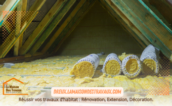 Amélioration thermique d’une vieille bâtisse grâce à l'isolation des combles en laine de verre
