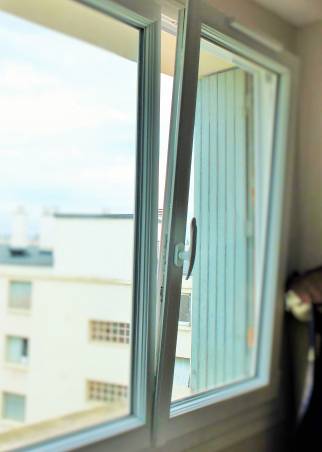 Rénovation des menuiseries extérieures en PVC Blanc, appartement Lyon 9°