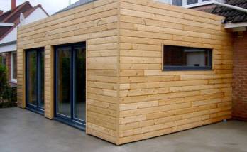 extension de maison ossature bois