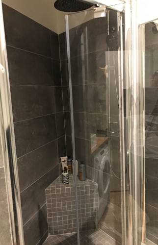 renovation agencement complete studio paris 75017 salle de bain douche