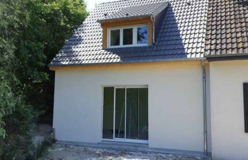 Enduits façade avant