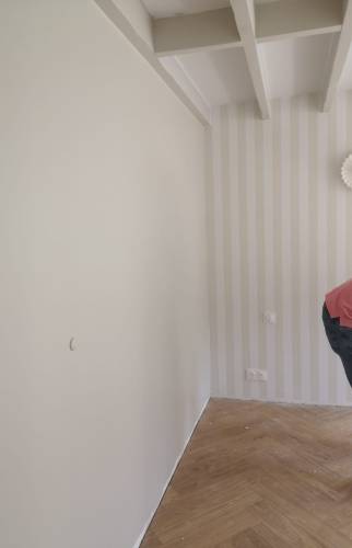 travaux en cours chambre