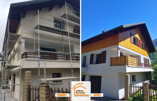 La Maison des Travaux Albertville, isolation extérieure Albertville, rénovation énergétique Albertville, ITE Albertville, isolation thermique maison Albertville