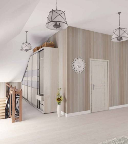 Nouveaux placards sous pentes