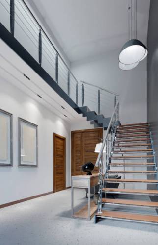 Vue du nouvel Escalier design