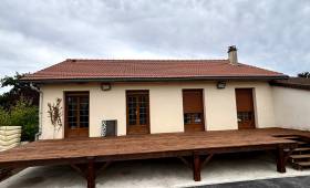 Terrasse en bois pin douglas