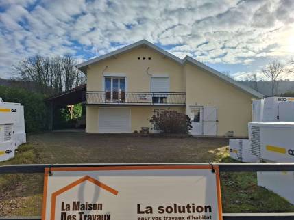 Travaux de rénovation énergétique de maison - Jujurieux 01640