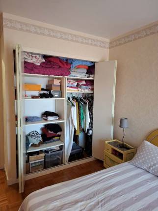 Placard de chambre avant transformation en dressing - Bourg-en-Bresse 01