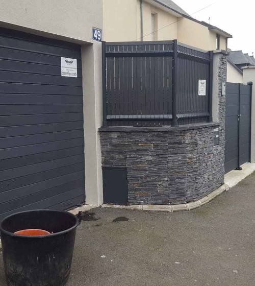 Pose d'un portail à Bougival