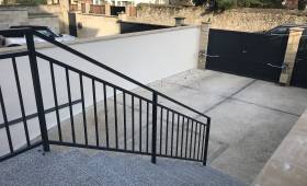 Réalisation d'une moquette de pierre