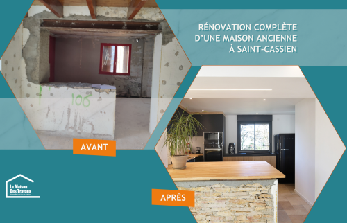 avant après rénovation maison