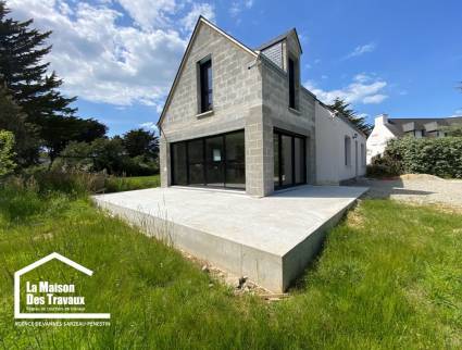 Extension et rénovation totale d’une maison secondaire à Saint Gildas dans la presqu’île de Rhuys (56730)