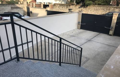 Réalisation d'une moquette de pierre