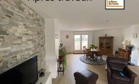 Salon après rénovation (Brunoy 91800)