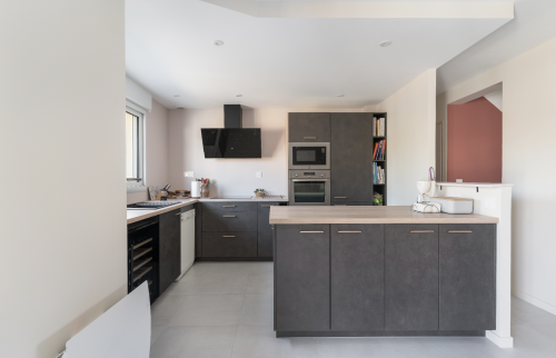 Agrandissement et rénovation d'une maison au sud de Nantes