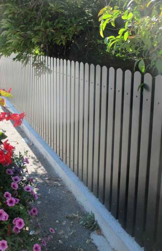 Clôture thermolaqué à Hésingue