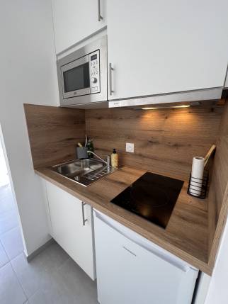 Aménagement de cuisine dans un ancien garage