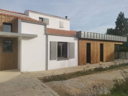 Création d'une extension de maison