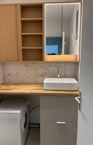 Rénovation salle de bain à Paris 17 à Rue des Moines