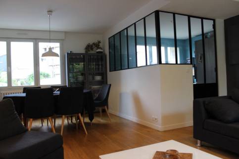 Rénovation murale et pose de verrière