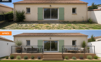  terrasse surélevée