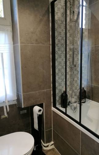 Verrière pare baignoire