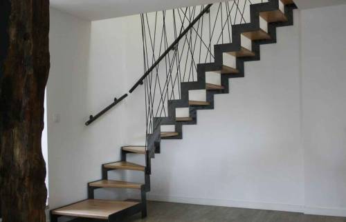 Escalier sur mesure terminé