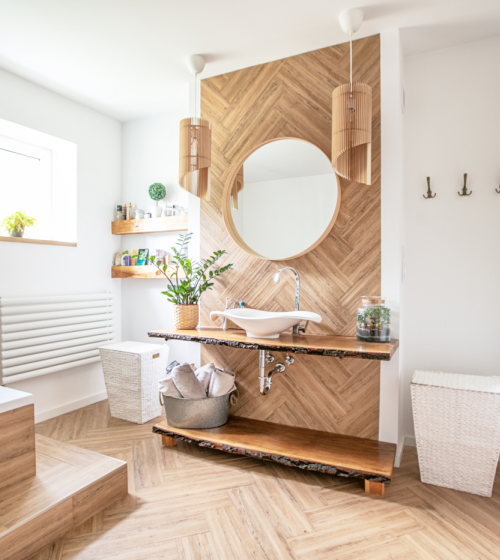 renovation de salle de bains style nature