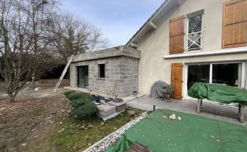 travaux d'extension de maison