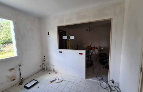 Ouverture de la verrière