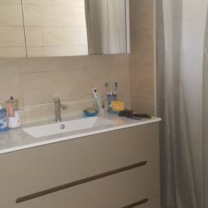 salle de bain après