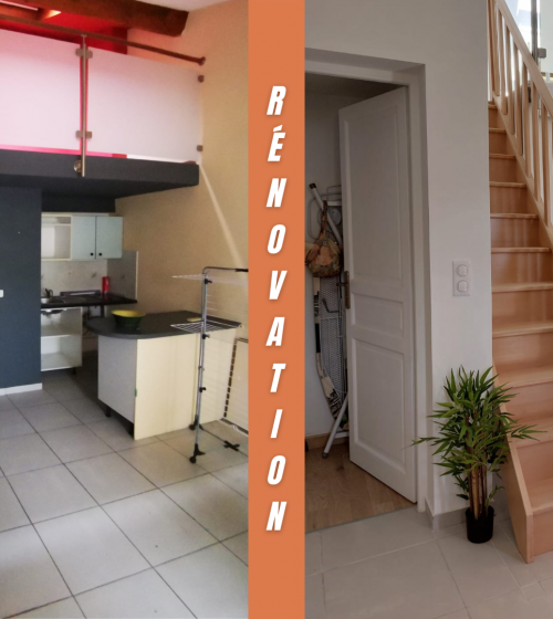 Rénovation d'escalier