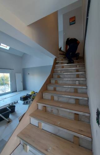 Habillage d'escalier